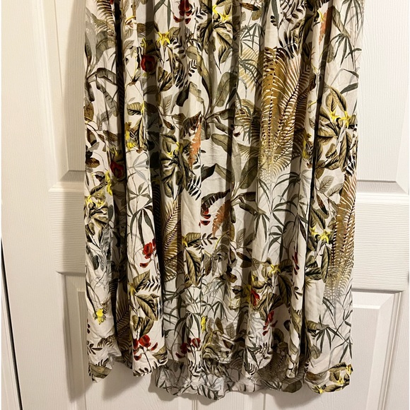 BRAND NEW! never worn before. Maxi flowery leafy midi dress h&m - Picture 7 of 8